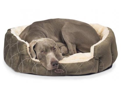 Nobby Ceno dog bed brown 86x70x24cm