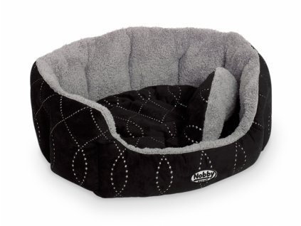Nobby Ceno bed black 66x57x22cm