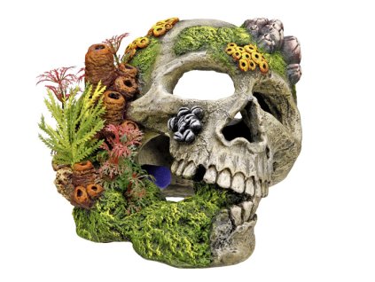 Nobby aerare decor acvariu craniu 19,5 x 16 x 14 cm + 3% SLEVA se Slevovým kupónem: bonus