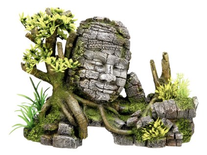 Nobby aquarium decoration statue face 25 x 12.5 x 18 cm