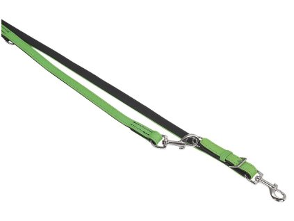Nobby SOUTH reversible leash nappa leather green L-XL 2m 18mm