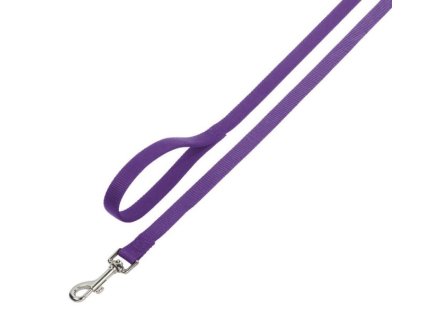 Nobby CLASSIC nylon leash 120cm / 20mm purple