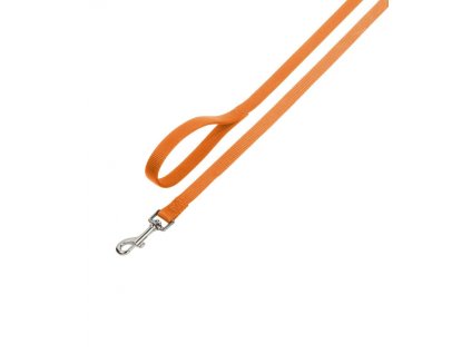 Nobby CLASSIC nylon leash 120cm / 10mm orange