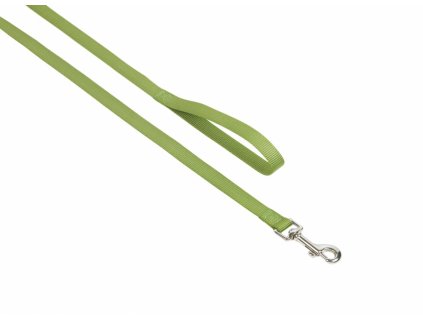 Nobby CLASSIC nylon leash 120cm / 10mm green