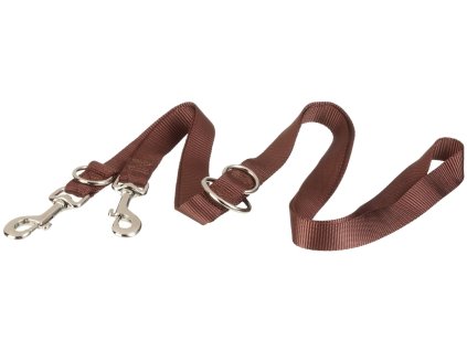 Smycz Nobby CLASSIC nylonowa 200cm / 15mm brązowa + 3% SLEVA se Slevovým kupónem: bonus