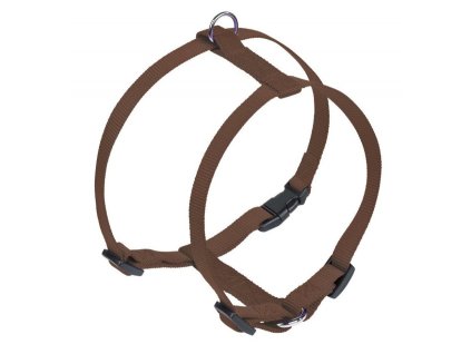 Nobby CLASSIC harness nylon ML 50-70cm / 20mm brown