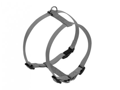 Nobby CLASSIC Geschirr Nylon XS-S 20-35cm/10mm grau + 3% SLEVA se Slevovým kupónem: bonus