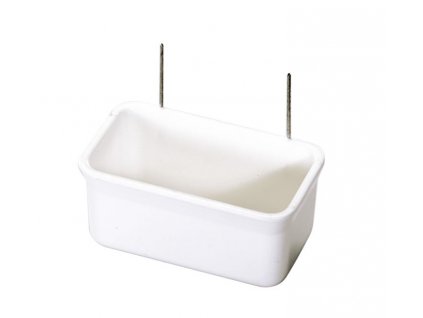 Nobby bowl white bird rectangle 9 x 5 x 4.4 cm