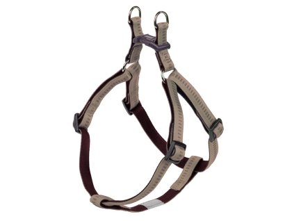 Nobby SOFT GRIP harness nylon SM 40-56cm / 15mm beige