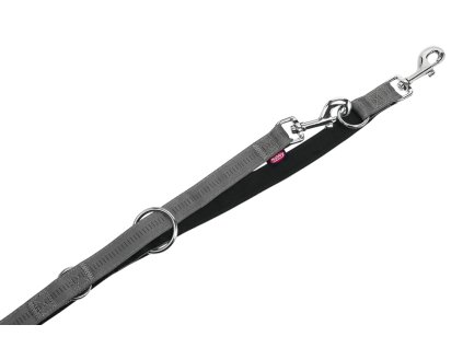 Smycz Nobby SOFT GRIP przełączana 200cm / 20mm ciemnoszara  + 3% SLEVA se Slevovým kupónem: bonus