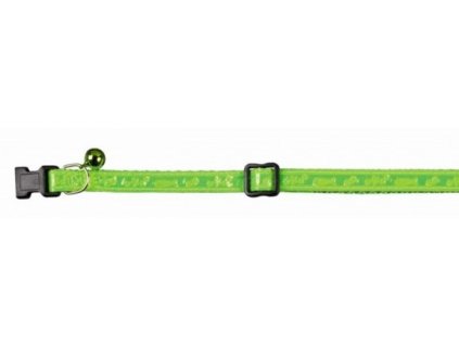 Nobby neon yellow cat collar