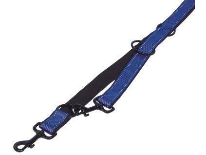 Smycz Nobby Classic Reflect Soft neopren 200cm / 10-15mm niebieska  + 3% SLEVA se Slevovým kupónem: bonus