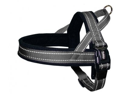 Nobby Classic Reflect Soft norský reflexní postroj šedý XL