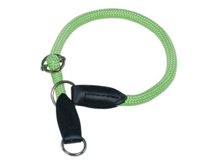 Nobby FUN Royal Neon kulatý polostahovací obojek L-XL 70cm neon zelená