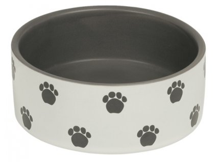 Nobby PATA keramická matná miska šedá 12x4, 5cm 250ml