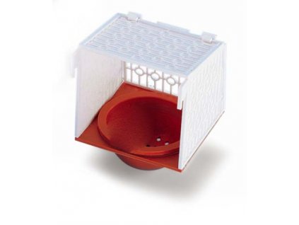 Nobby nest red with holder 15.4 x 15.2 x 11.2 cm