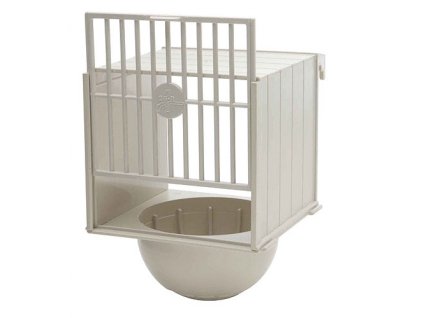 Nobby nest white with holder 17 x 14.8 x 11 cm