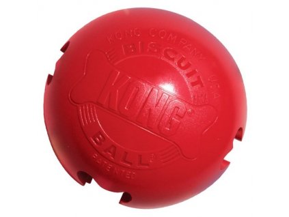 Kong Biscuit Ball Großes Spielzeug mit Gummifüllung, 10 cm