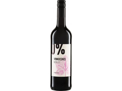 Merlot červené nealkoholické VINNOCENCE 0,735 l  + Při koupi 12 a více kusů 3% Sleva