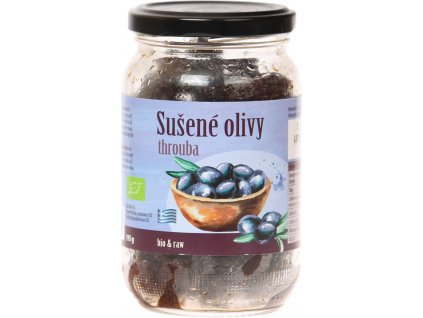 Bio sušené throuba olivy bez nálevu bio*nebio 195 g  + Při koupi 12 a více kusů 3% Sleva