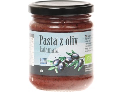 Bio pasta z oliv kalamata bio*nebio 195 g  + Při koupi 12 a více kusů 3% Sleva
