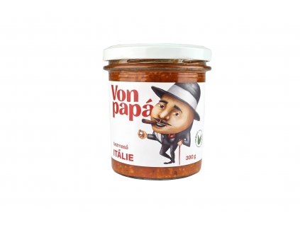 Salsa Napoletana Itálie Von Papá - Vegan - Ekoprodukt 300g  + Při koupi 12 a více kusů 3% Sleva