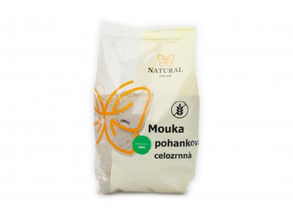 Mouka pohanková celozrnná bez lepku - Natural 400g  + Při koupi 12 a více kusů 3% Sleva