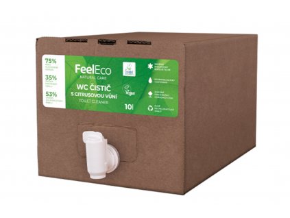 WC čistič s citrusovou vůní - vegan - Feel Eco 10l  + Při koupi 12 a více kusů 3% Sleva