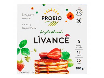 Lívance bezlepkové 180 g BIO PROBIO