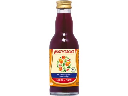 Suc de fructe organic Multi + Fier Beutelsbacher 0.2 l  + Při koupi 12 a více kusů 3% Sleva