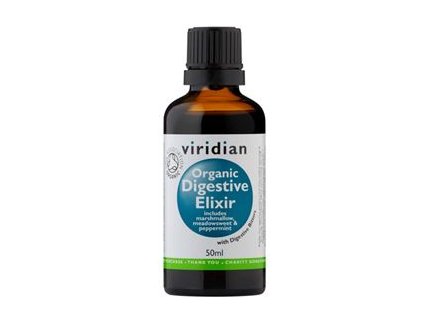 Digestive Elixir 50ml Organic (Elixír pro zažívání)  + Sleva 3 % slevový kupón: EXTRA