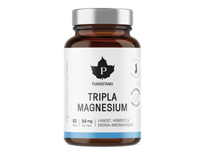 Triple Magnesium 60 capsules (Magnesium)  + Sleva 3 % slevový kupón: EXTRA