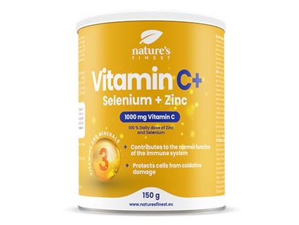 Vitamin C + Selenium + Zinc 150g (Vitamín C+Selen+Zinek)  + Sleva 3 % slevový kupón: EXTRA