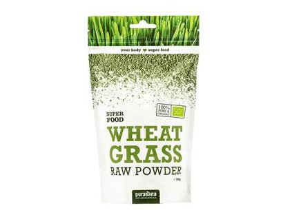 Wheat Grass Powder BIO 200g (Zelená pšenice)  + Sleva 3 % slevový kupón: EXTRA