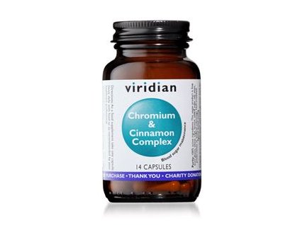 Chromium and Cinamon Complex 14 kapslí (7 Day Sugar Detox)  + Sleva 3 % slevový kupón: EXTRA