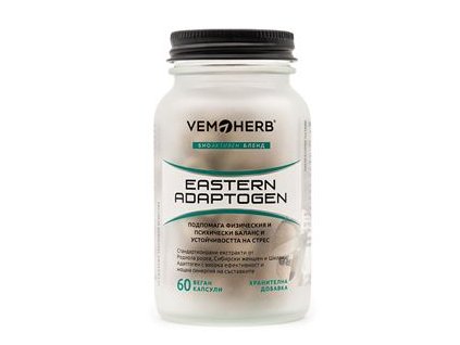 Adaptogen wschodni 60 kapsułek + Sleva 3 % slevový kupón: EXTRA