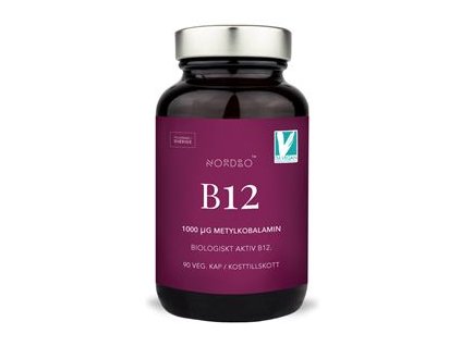 B12 1000ug 90 capsules  + Sleva 3 % slevový kupón: EXTRA