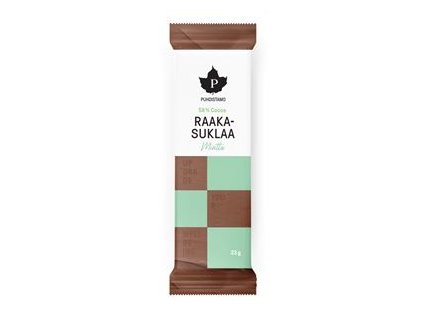 RAW Čokoláda 33g mint 58% kakaa (Minttu)  + Sleva 3 % slevový kupón: EXTRA