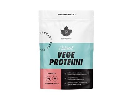 Optimal Vegan Protein 600g jahoda  + Sleva 3 % slevový kupón: EXTRA