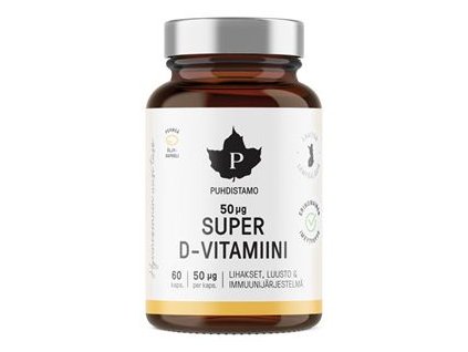 Super Vitamin D 2000iu 60 kapslí  + Sleva 3 % slevový kupón: EXTRA