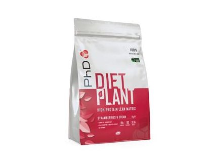 Diet Plant Protein 1kg jahoda  + Sleva 3 % slevový kupón: EXTRA