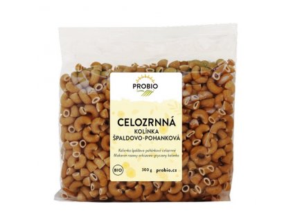 Whole grain spelt-buckwheat pasta 300g BIO PROBIO