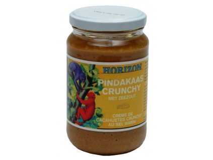 Peanut cream with pieces 350g BIO HORIZON