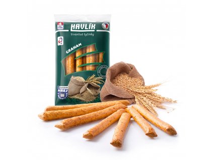 Tyčinky grahamové 90g HAVLÍK