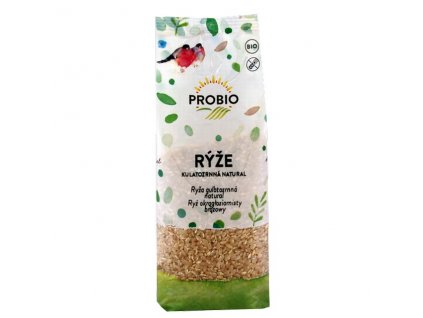 Ryža guľatozrnná natural bezl. 500g BIO PROBIO