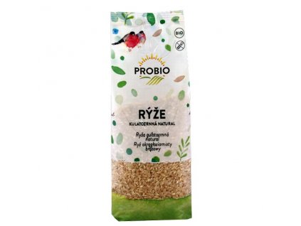 Rýže kulatozrnná natural bezl. 500g BIO PROBIO