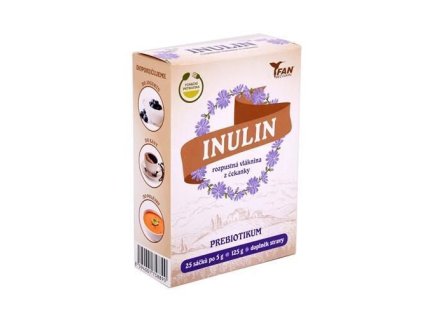 Inulin rozpustná vláknina 25x5g FAN