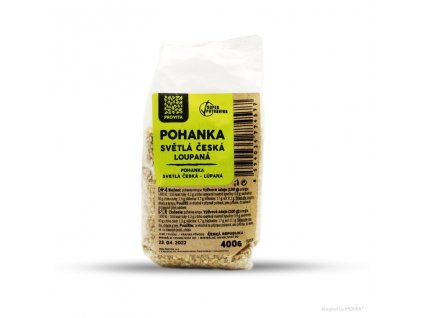 Pohánka krúpy - svetlá česká 400g PROVITA