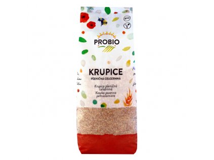 Krupice pšeničná celozr. 400g BIO PROBIO