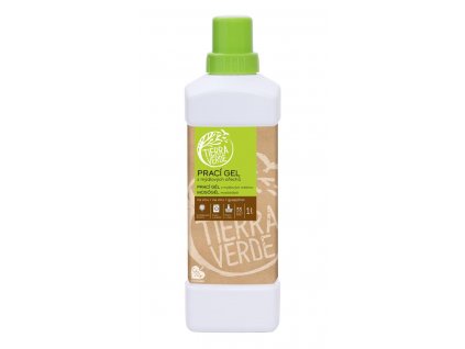 Gel-săpun de spălat din lână. nuc 1L TIERRA VERDE